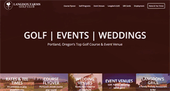 Desktop Screenshot of langdonfarms.com